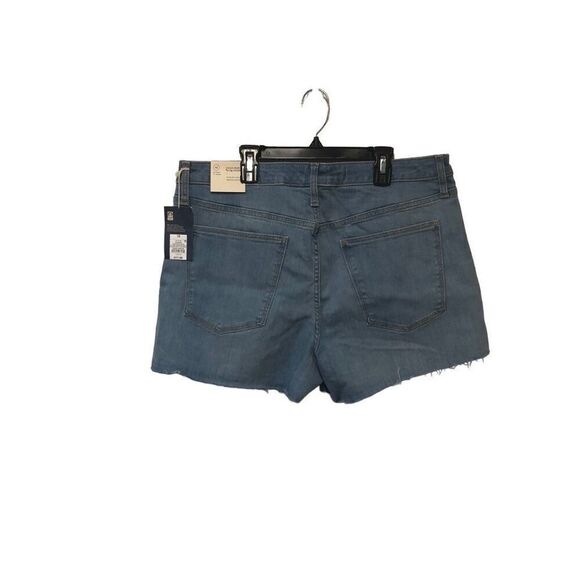 Universal Threads High Rise MIDI Jean Shorts NWT Size 16 - Picture 2 of 5